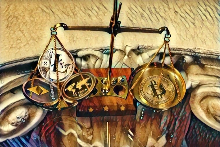 Price correlations between most cryptoccurencies are still very high